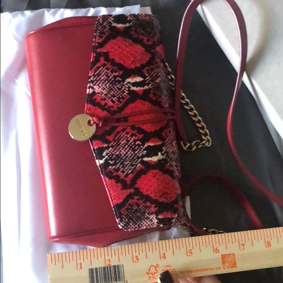 NWT SNAKESKIN JIMMY CHOO CROSSBODY - Picture 8 of 8